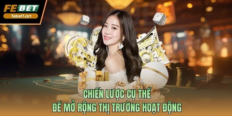Chiến lược cụ thể để mở rộng thị trường hoạt động