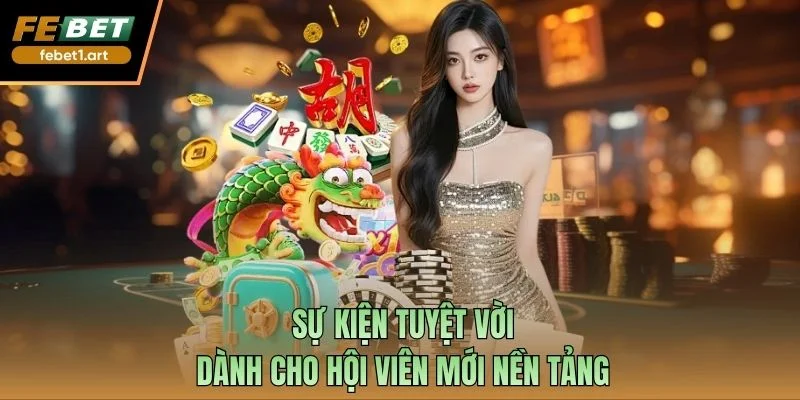 Sự kiện tuyệt vời dành cho hội viên mới nền tảng