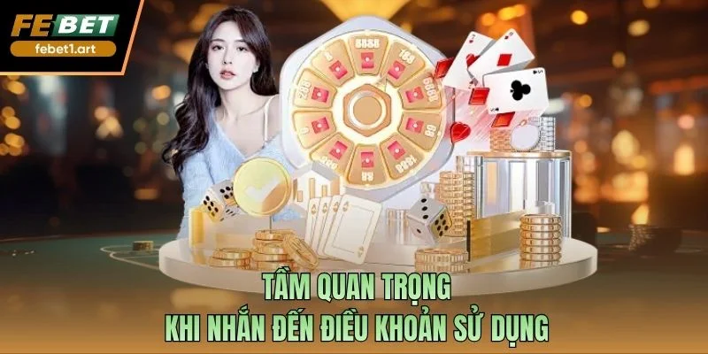 Tầm quan trọng khi nhắn đến điều khoản sử dụng