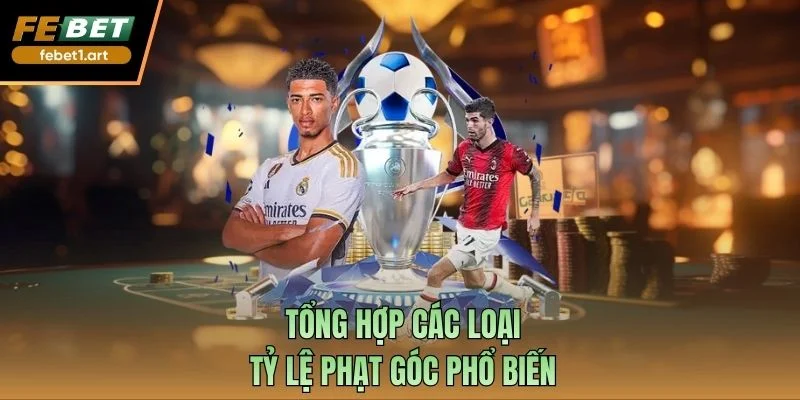 Tổng hợp các loại tỷ lệ phạt góc phổ biến 